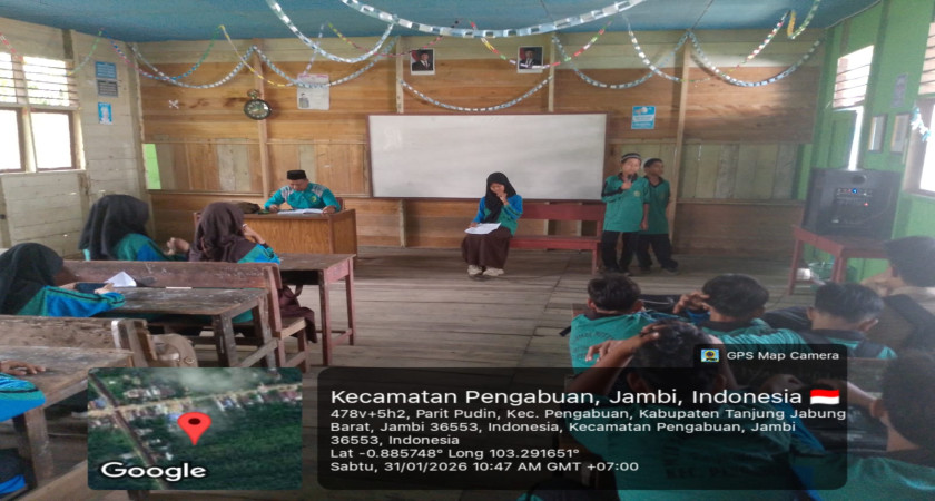 MTs Sabilul Muttaqin Gelar Kegiatan Muhadharah Bertema Dampak Pergaulan Bebas