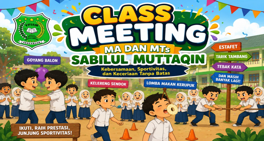 Class Metting MA dan MTS Sabilul Muttaqin Tahun pelajaran 2025/2026