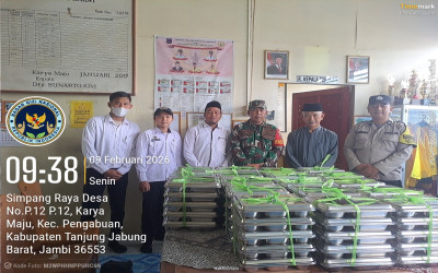 PENERIMAAN MBG MTS SABILUL MUTTAQIN